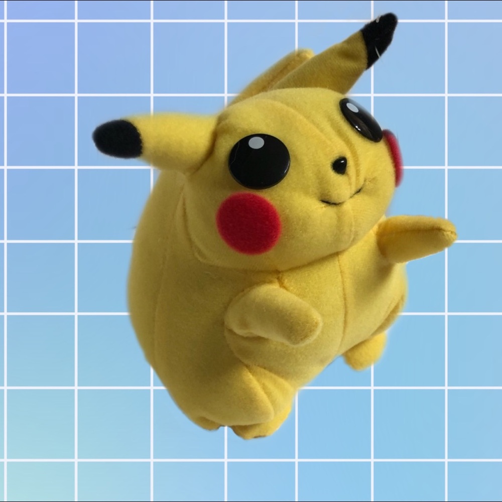 Vintage Official  Pokémon Pikachu Plush